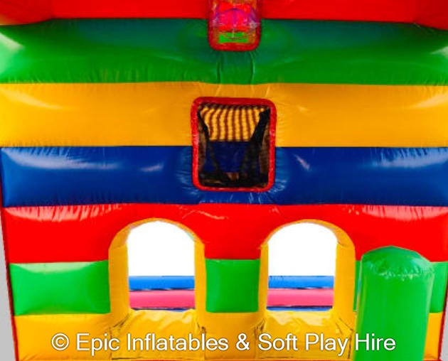 30' Disco Fun Run Multicoloured - Bouncy Castle And Soft Play Hire in ...